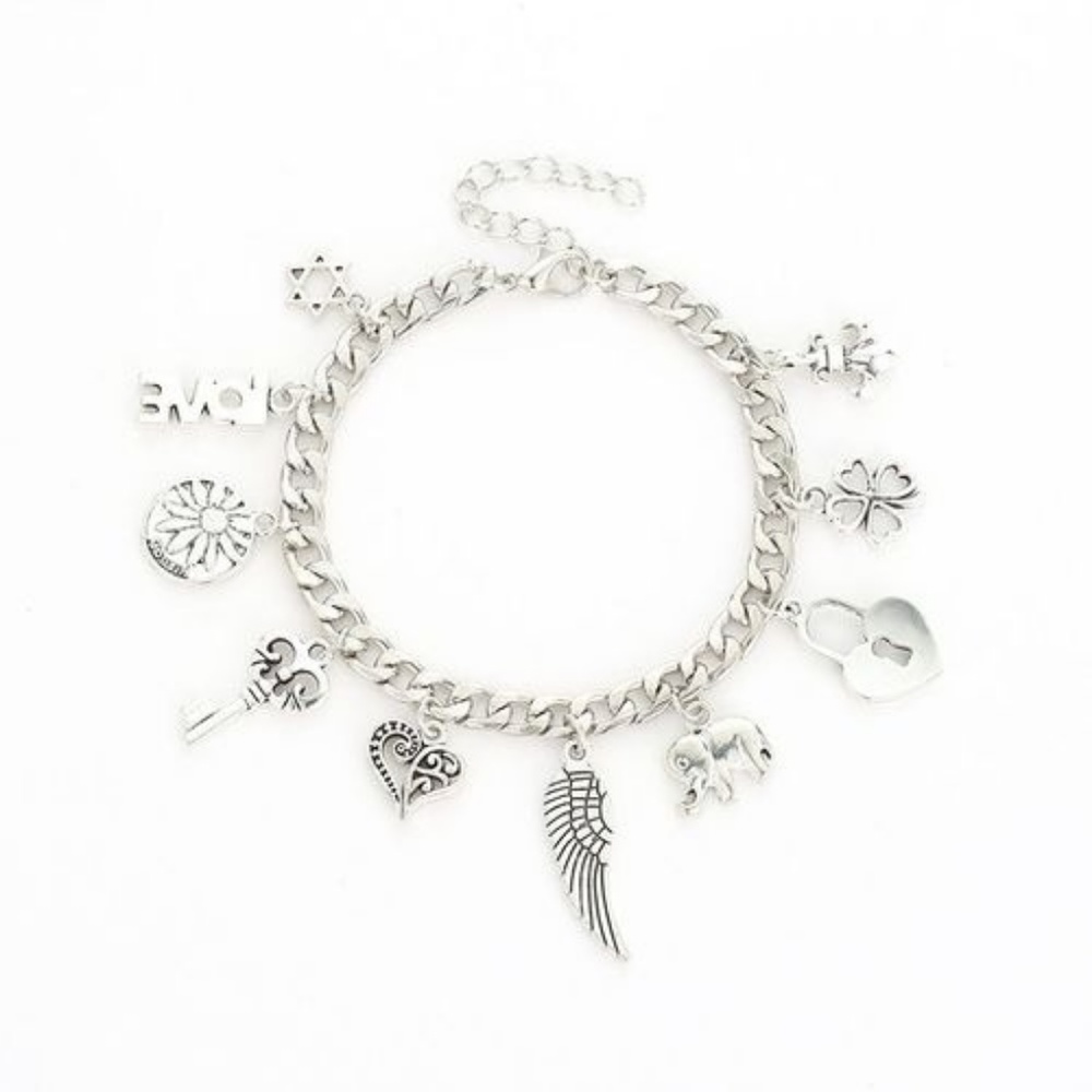 High Quality Ladies Charm Dangle Bracelet - Picture 1 of 3